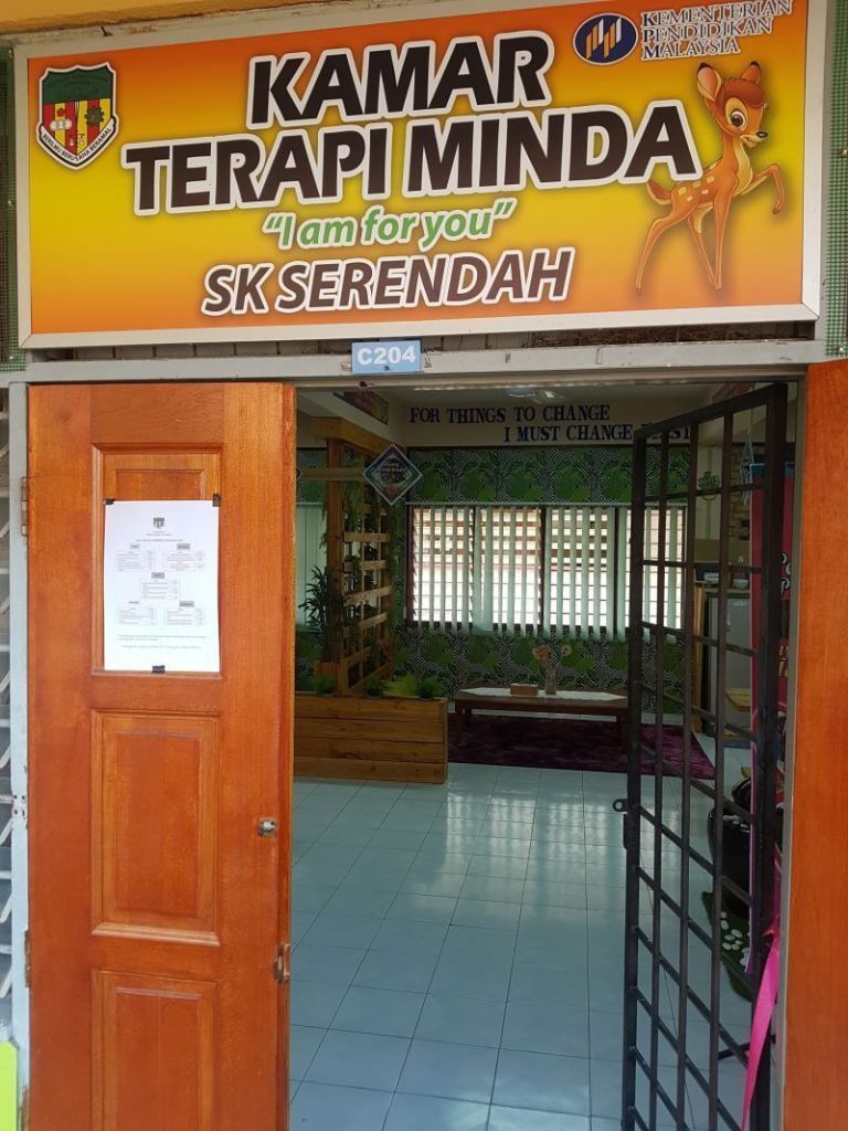 Terapi minda bilik kaunseling sk serendah